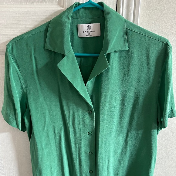 Babaton access silk blouse - Picture 1 of 8